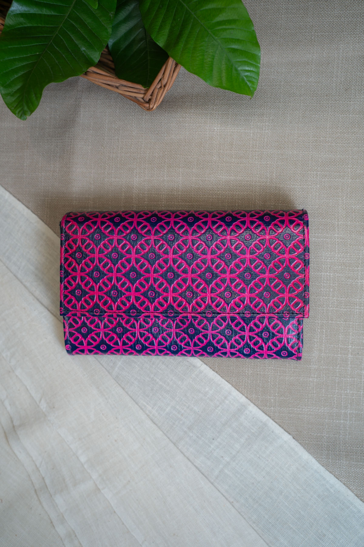 Louis Vuitton LV Monogram Empreinte Leather Sarah Long Wallet Purple | eBay